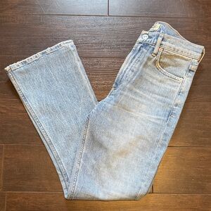 Citizens Of Humanity Demy Cropped Flare Jeans